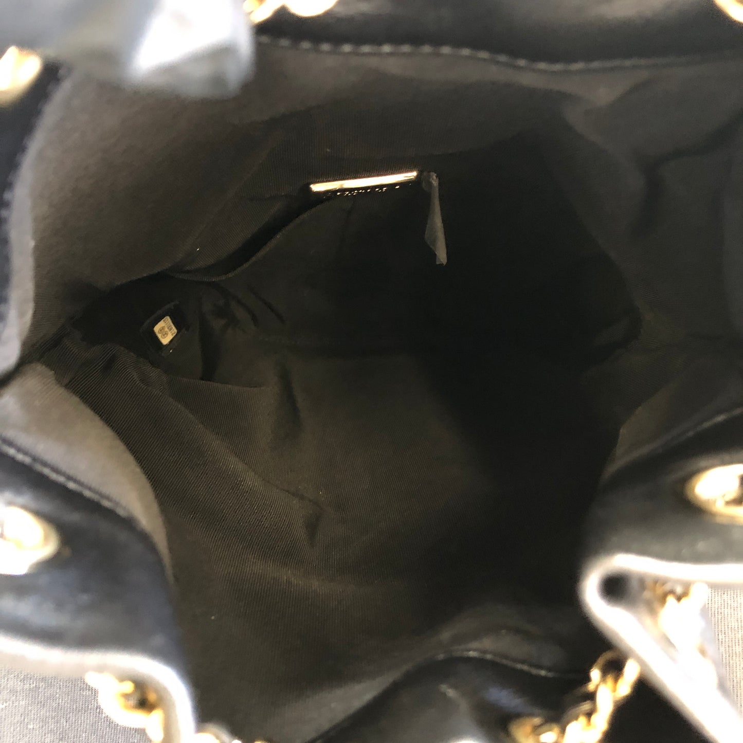 Chanel Lambskin Quilted Small In Seoul Backpack Bag Black