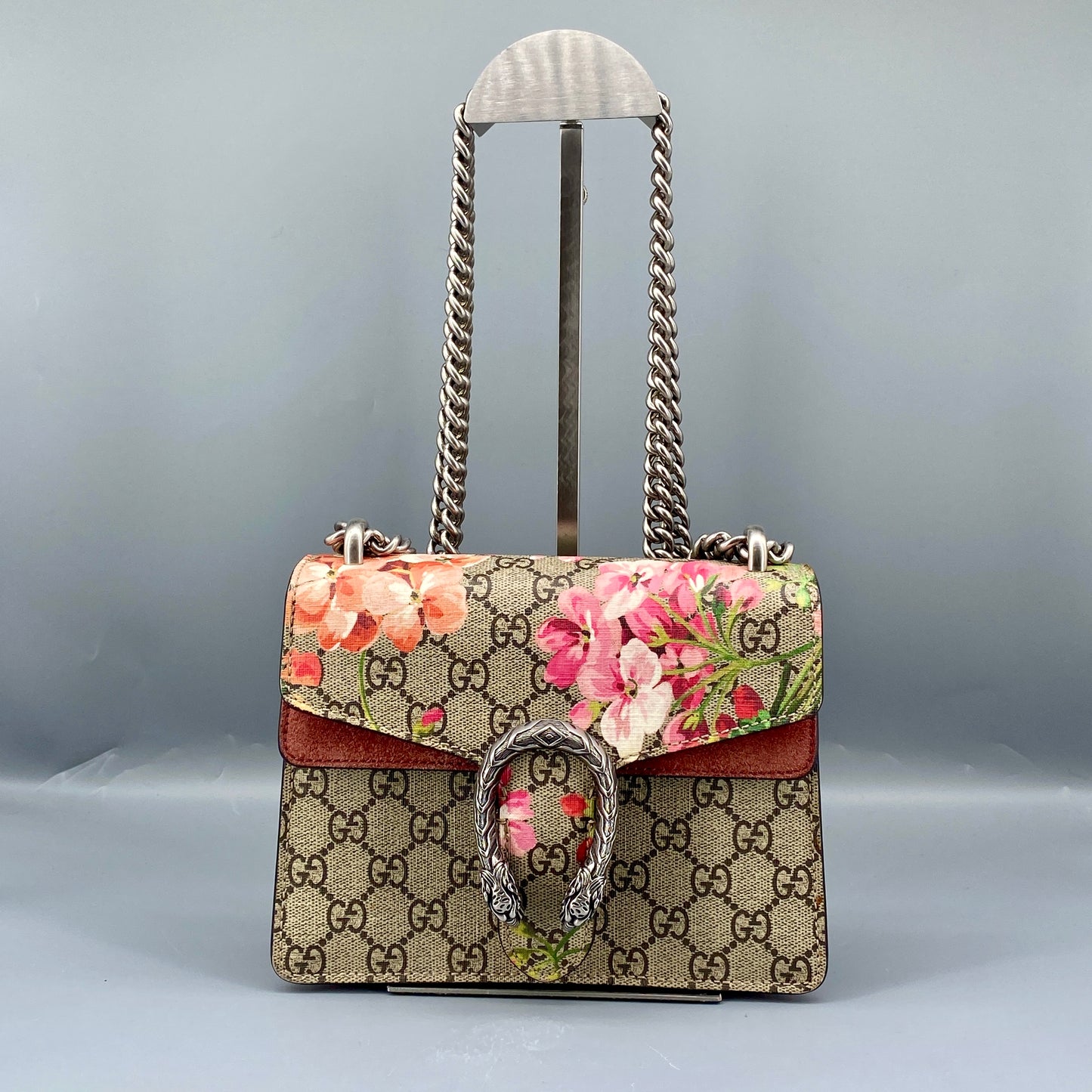 Gucci Dionysus GG Blooms Beige Floral Print Shoulder Bag