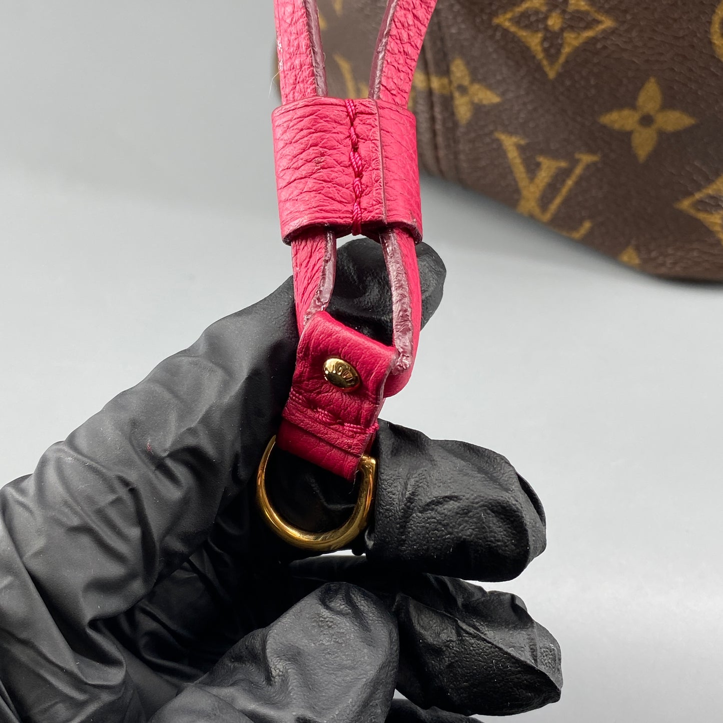 Louis Vuitton MM Limited Edition Fuchsia Monogram Ikat Neverfull Tote Bag