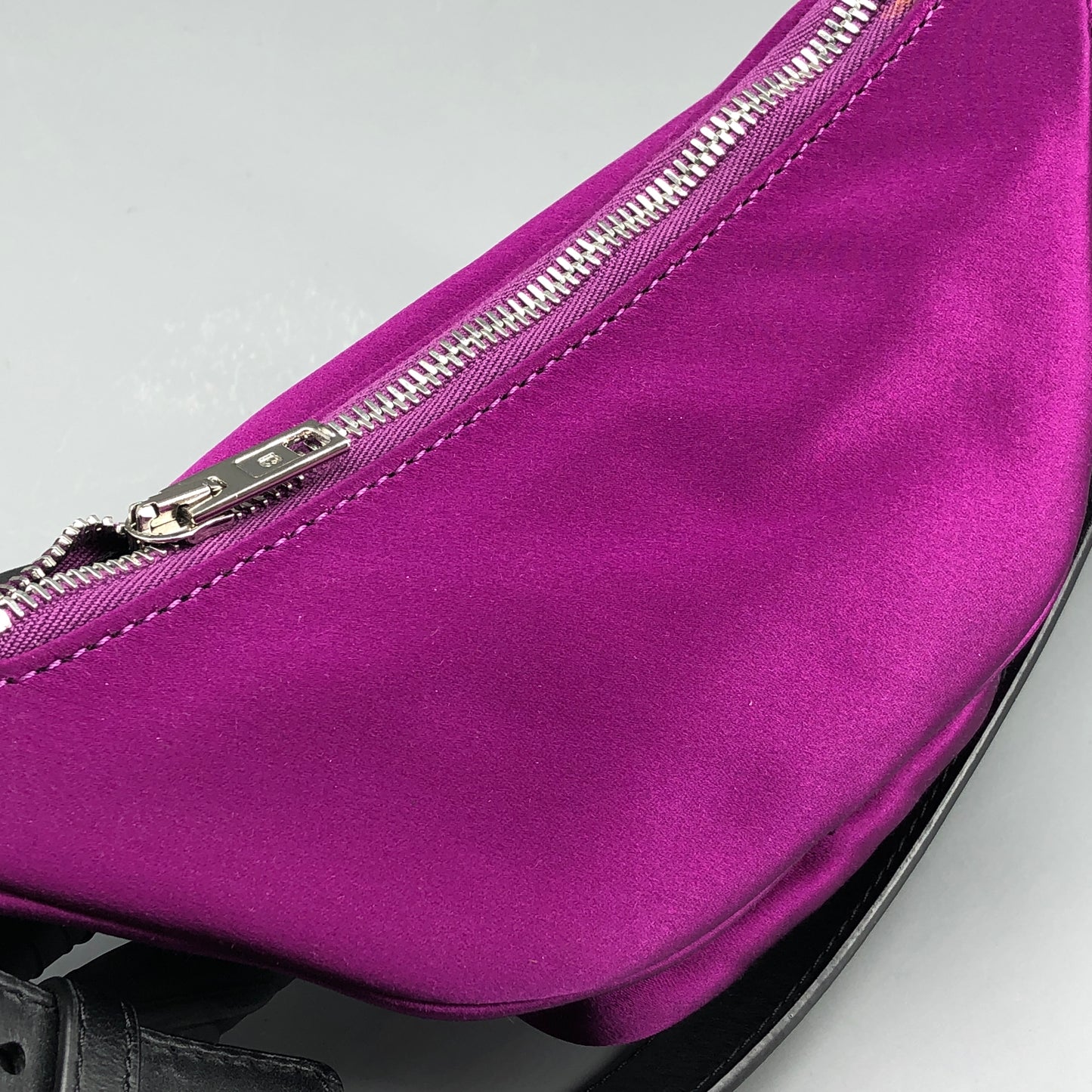 Alexander Wang Fuchsia Satin Waist Crossbody Bag