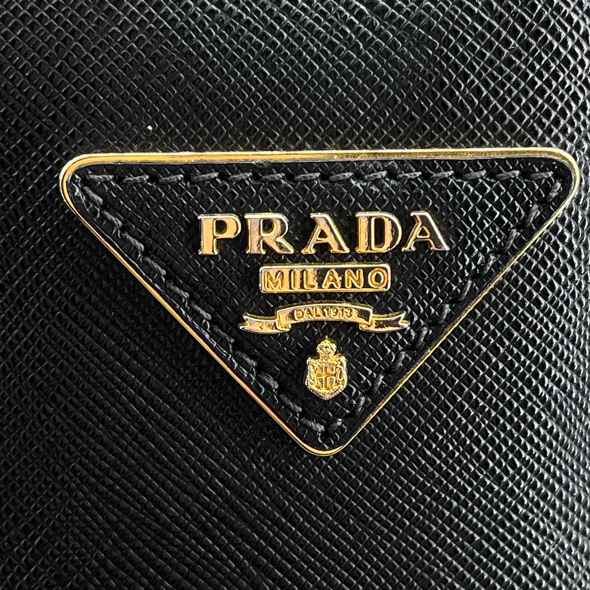 Prada Black Saffiano leather Tote Handbag