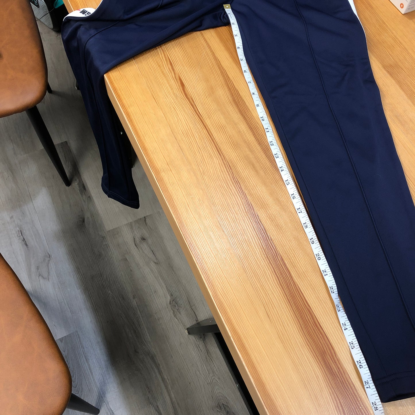 MSGM Navy Blue Colorblock Track Jacket & Pants Set