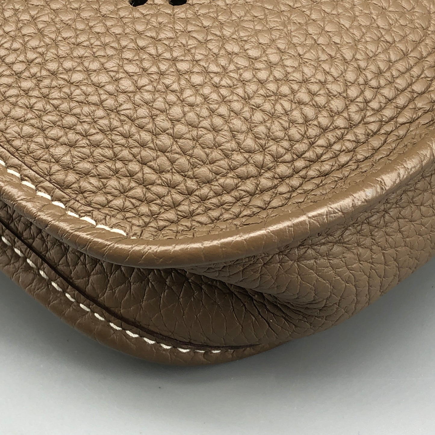 Hermes Mini Evelyne Bag 2021 Etoupe Color