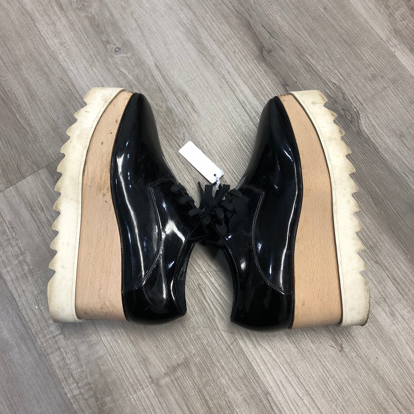 Stella McCartney Women's Elyse Platform Oxford Shoes 36 Black