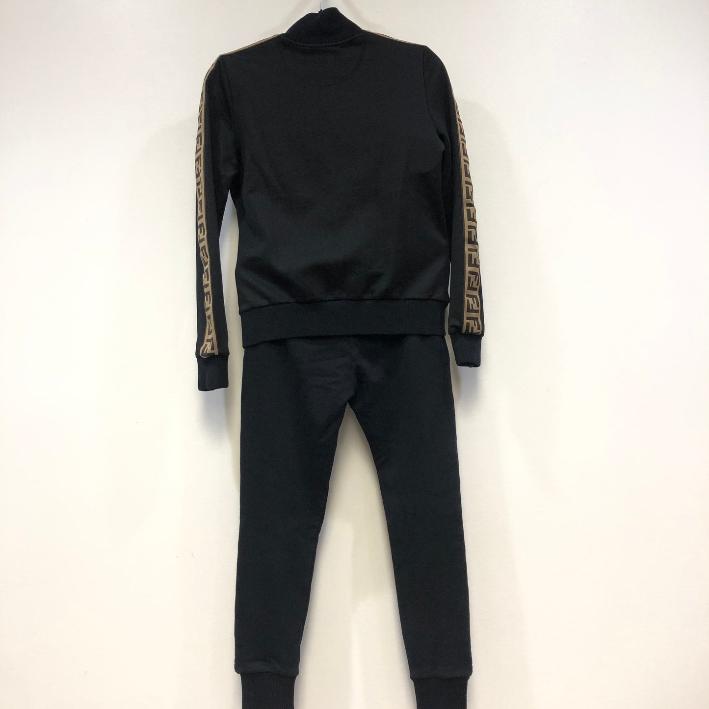 Fendi Black FF Trim Tracksuit Set