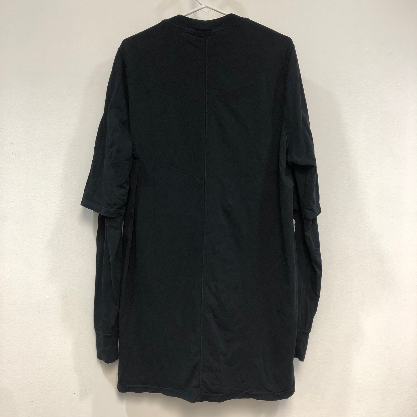 Dark Show Black Long Sleeve Graphic Print Tee Size S