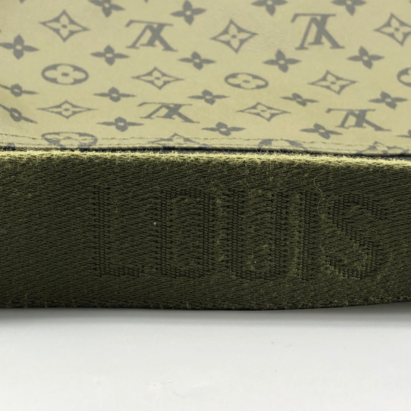Louis Vuitton Monogram Hamac Bag Khaki Green Vermillion Red