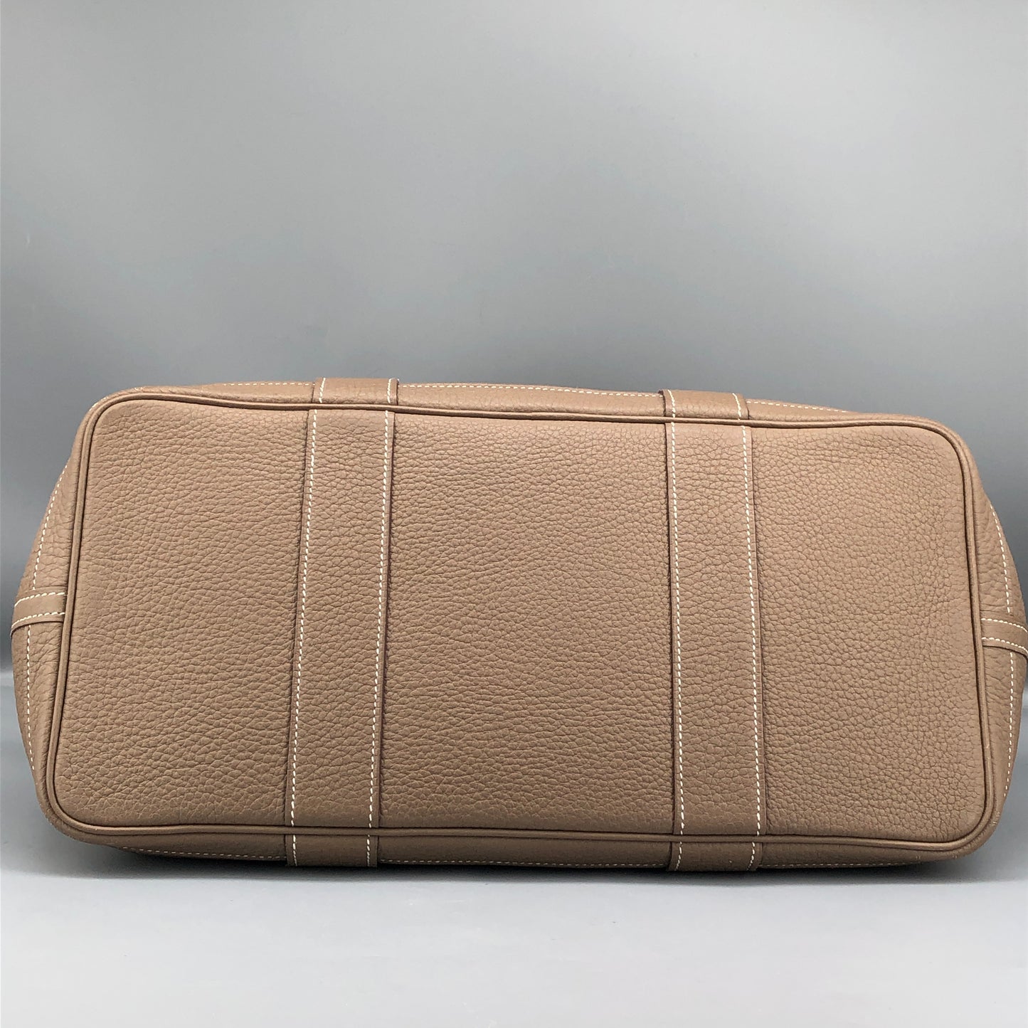 Hermes 2017 Taupe Garden Party 36 Tote Bag