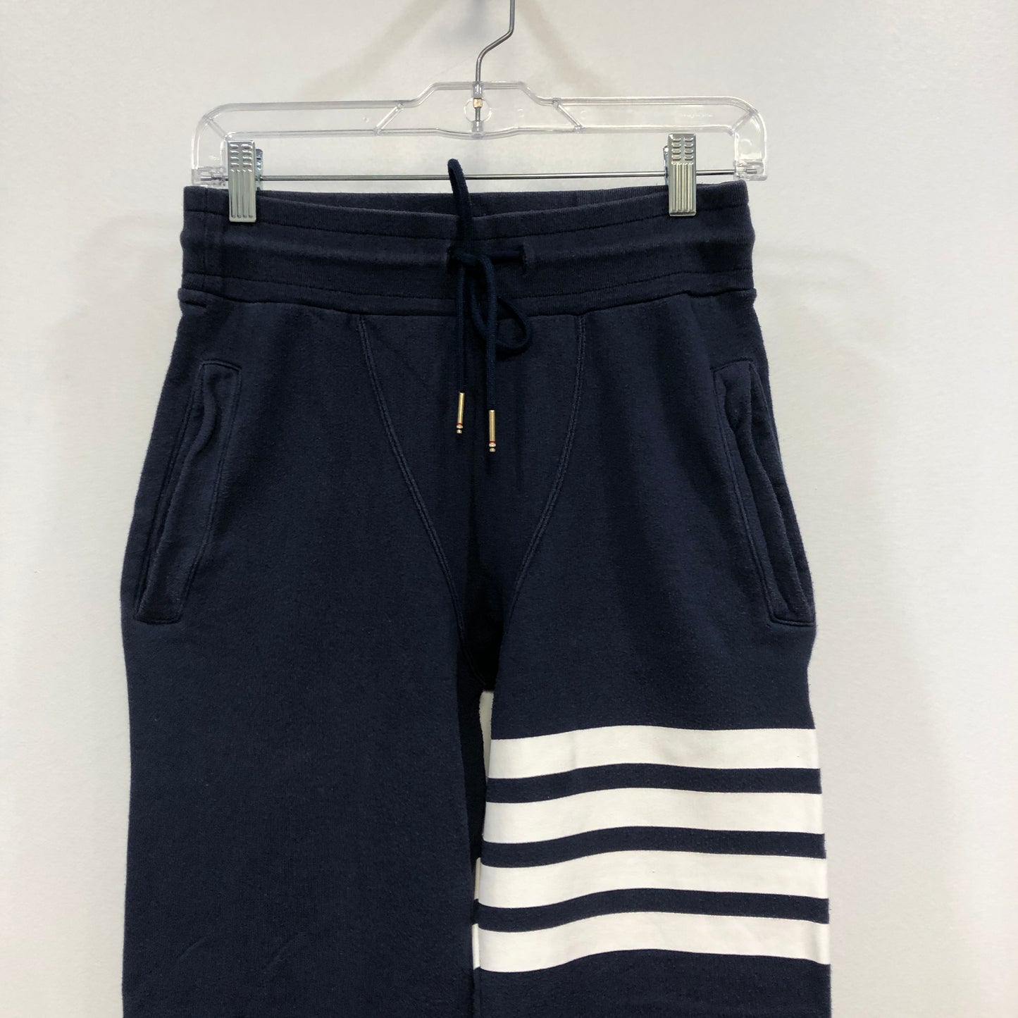 Thom Browne 4-Bar Classic Sweatpants Size 0 Navy Blue