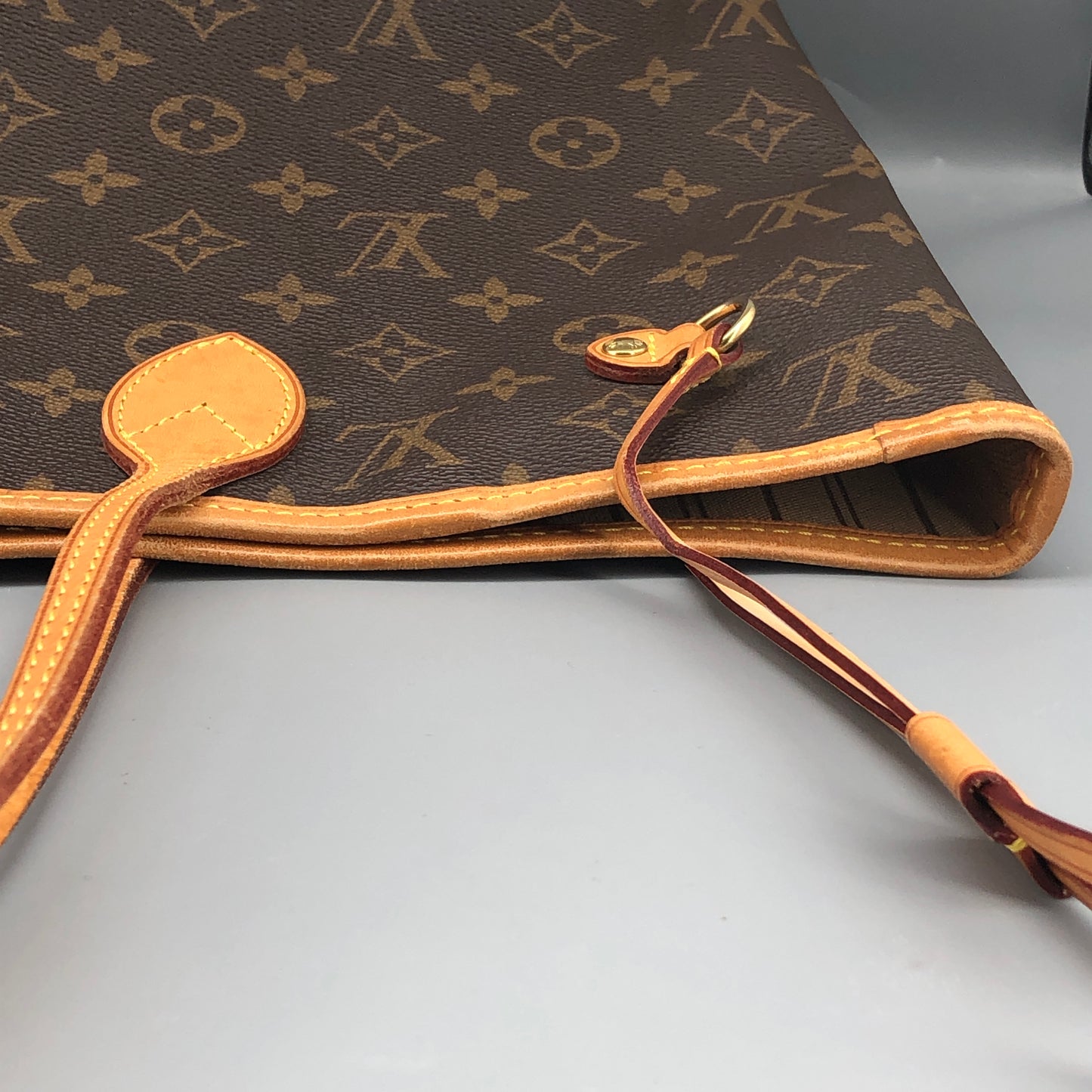 Louis Vuitton Monogram Canvas Neverfull MM Tote Bag  Brown