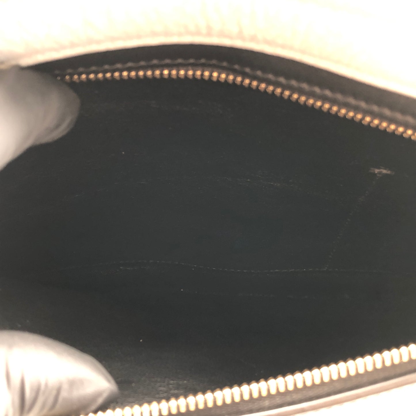 Celine Trapeze Leather & Suede Tote Bag Light Blue/Caramel/Black
