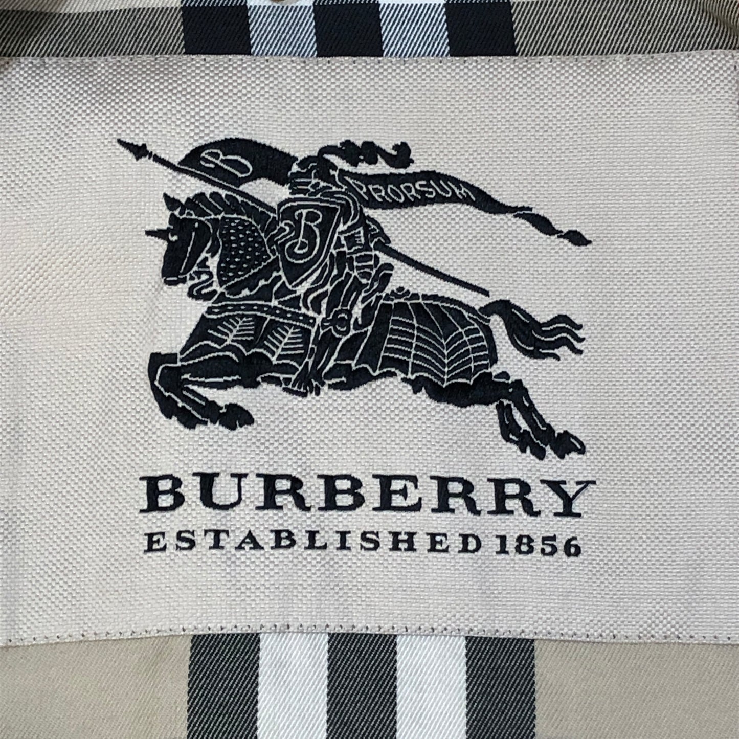 Burberry Tan Double Breasted Mid-Length Trench Coat Size 4