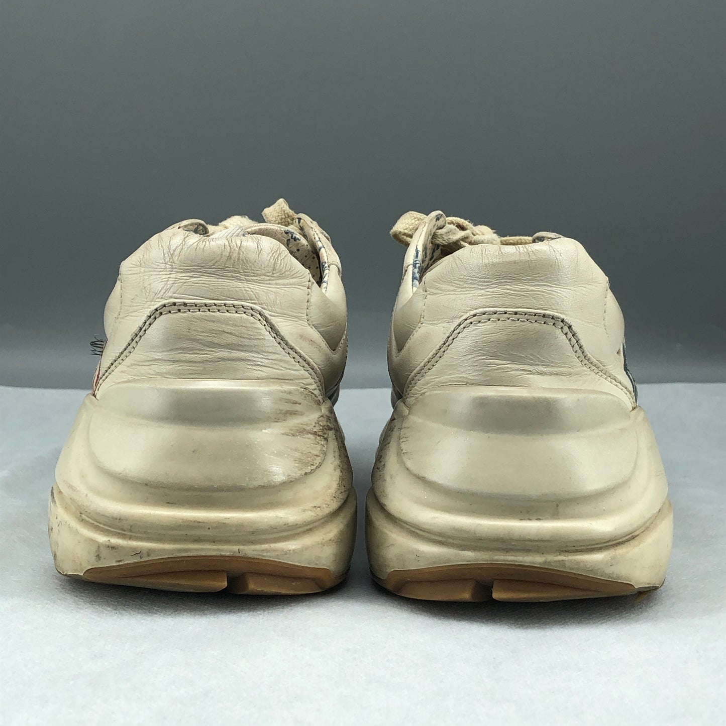 Gucci Cream Rhyton Sneakers Size 35.5