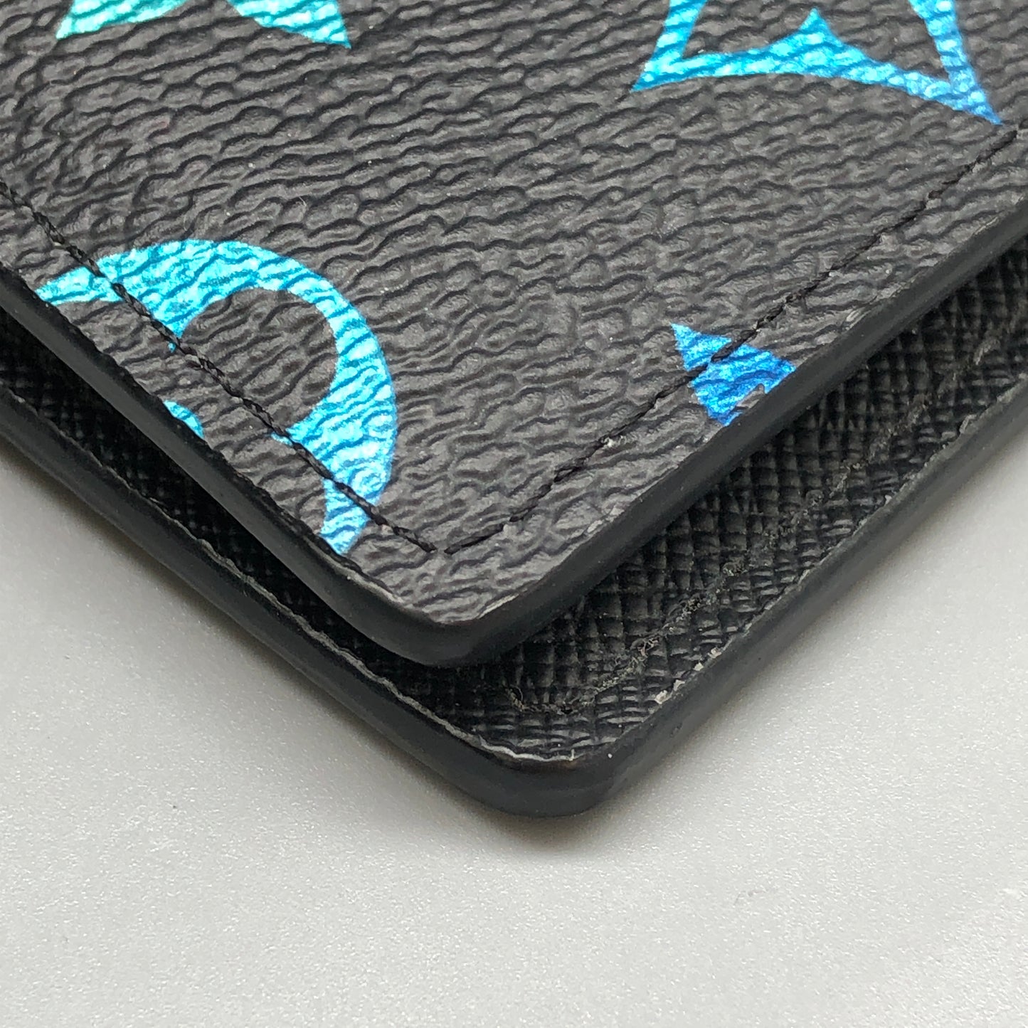 Louis Vuitton Black Multicolor Monogram Card Holder