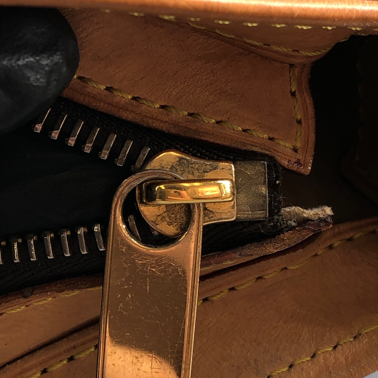 Louis Vuitton Hudson Monogram Canvas Shoulder Bag Brown
