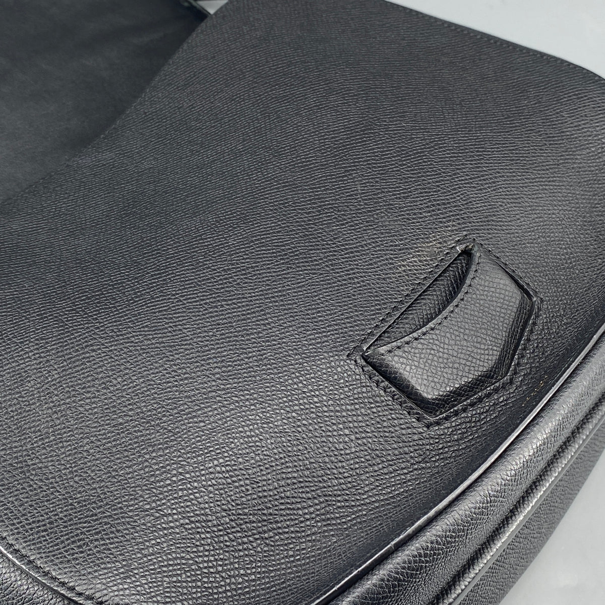 Celine Trotteur Crossbody Bag Black Leather
