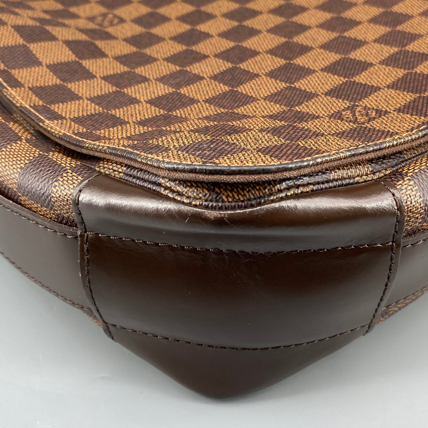 Louis Vuitton Brown Damier Ebene Canvas Messenger Shoulder Bag