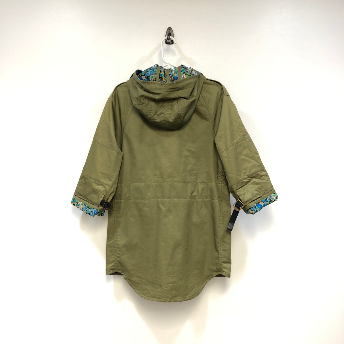 Coach Oliver Green Hooded Parka Jacket Size XS