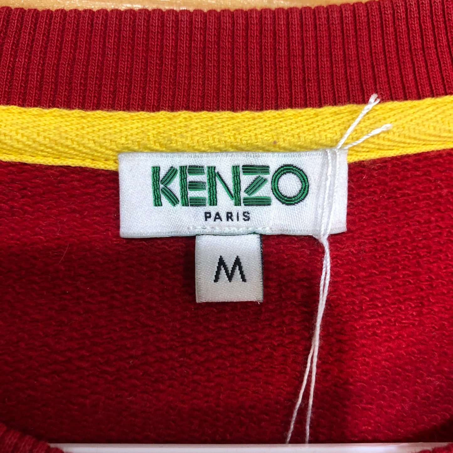 Kenzo Jumping Tiger Sweatshirt Size M Red