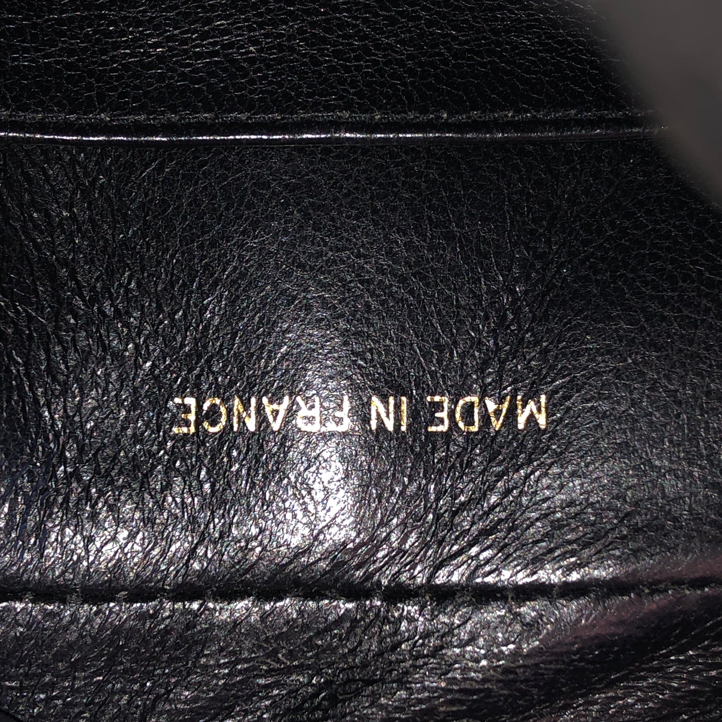 Chanel Black Quilted Leather Camera Bag
