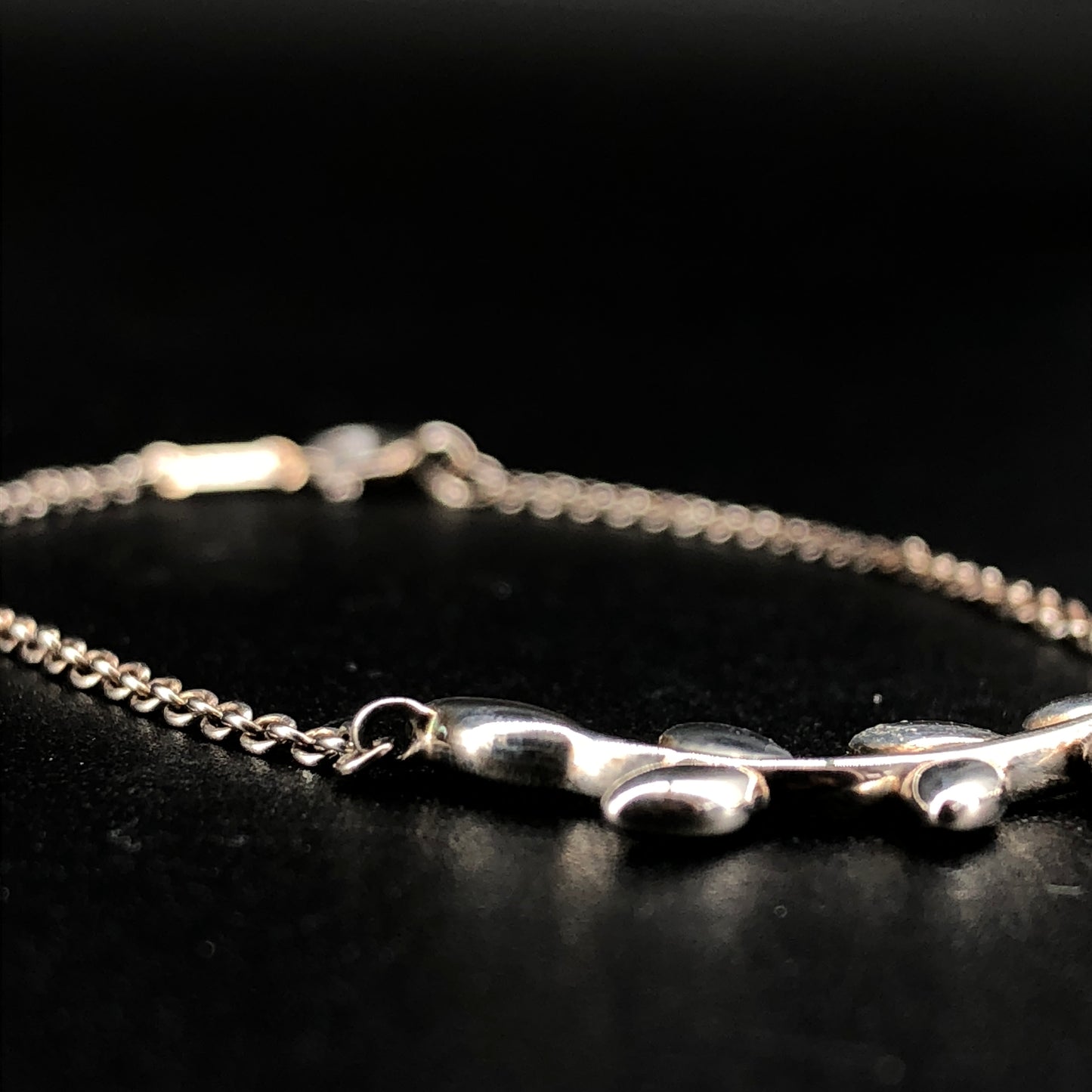 Tiffany & Co Olive Leaf Bracelet  925 Sterling Silver