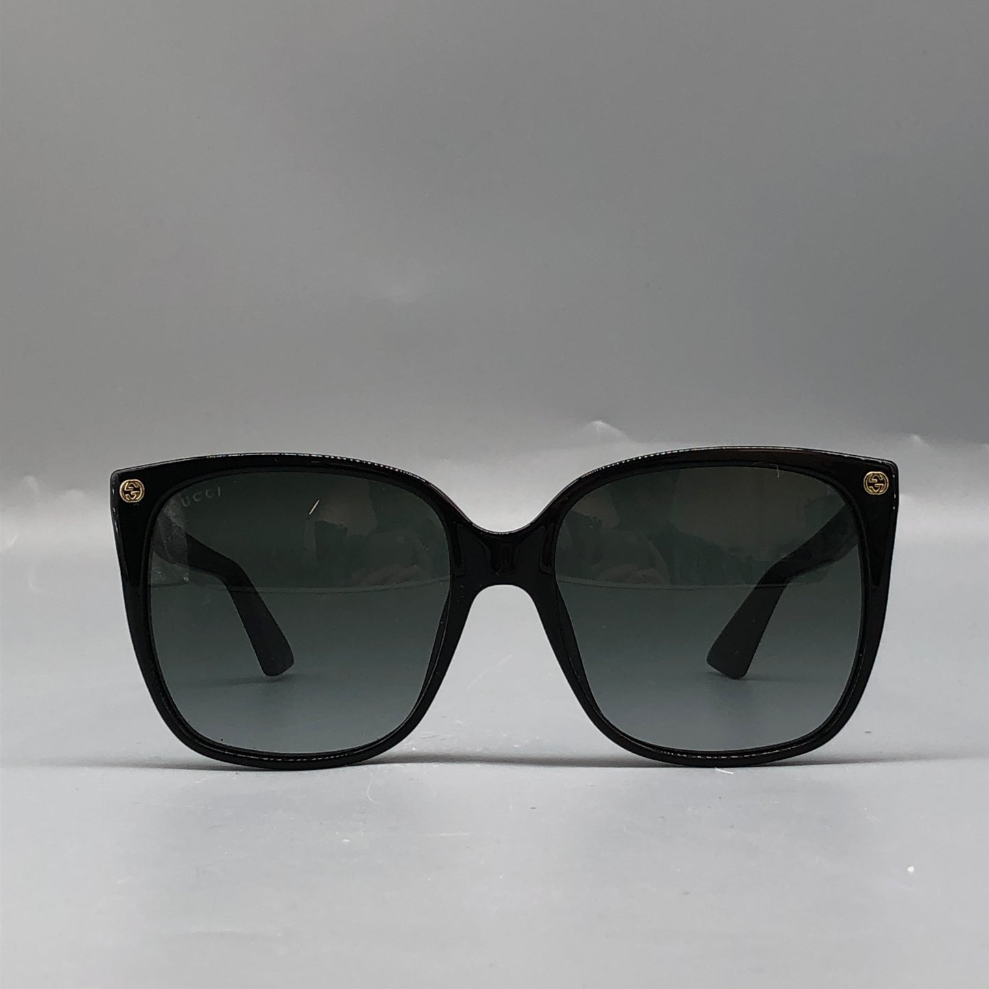 Gucci Square Black Sunglasses 140mm