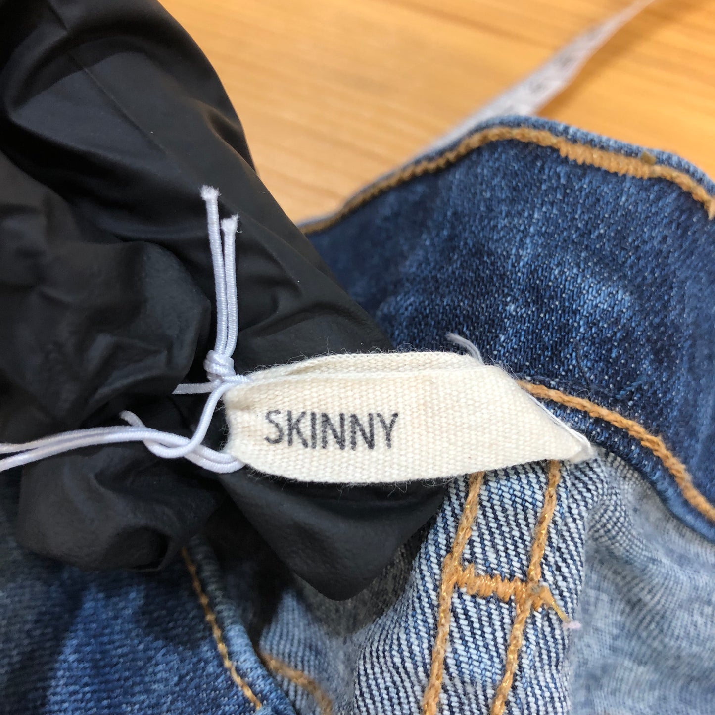 Rag & Bone Skinny Fit Distressed Jeans, Size 26, Blue