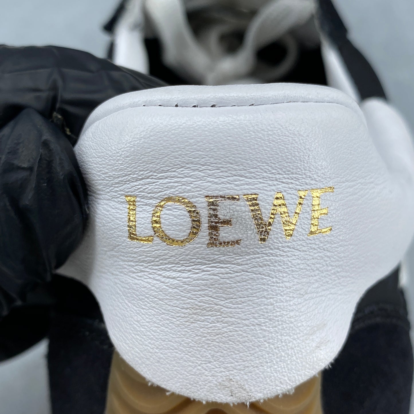 Loewe Women Black Flow Runner Sneakers Size 38