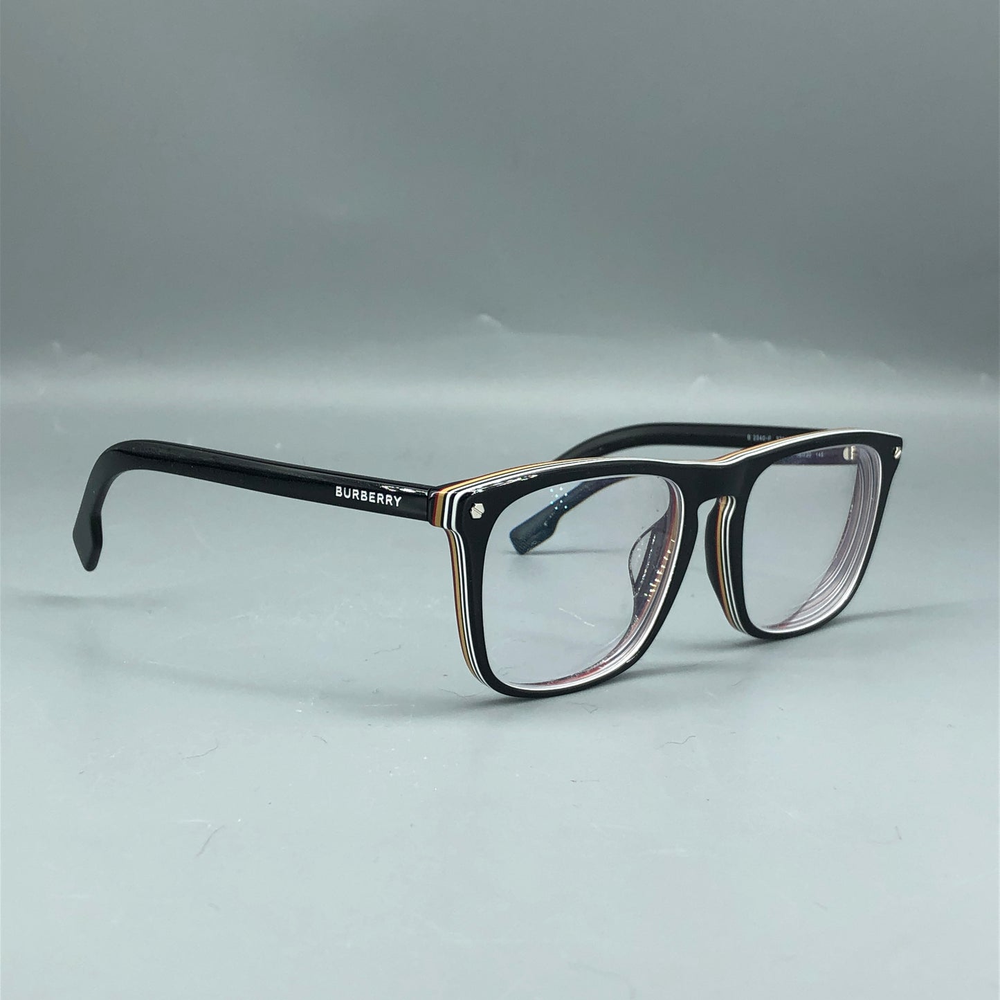 Burberry Black Rectangular Eyeglasses 145mm