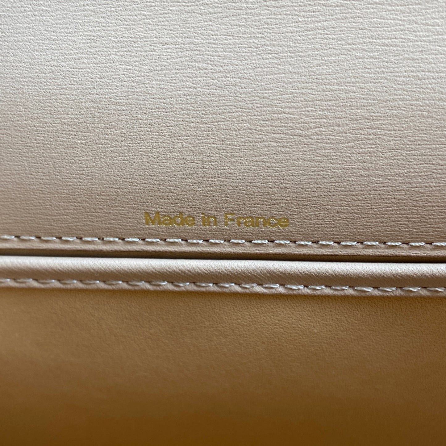 Delvaux Brilliant Nude Smooth Leather Top Handle Bag