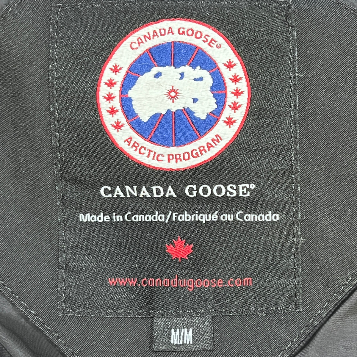 Canada Goose Black Parka Size M