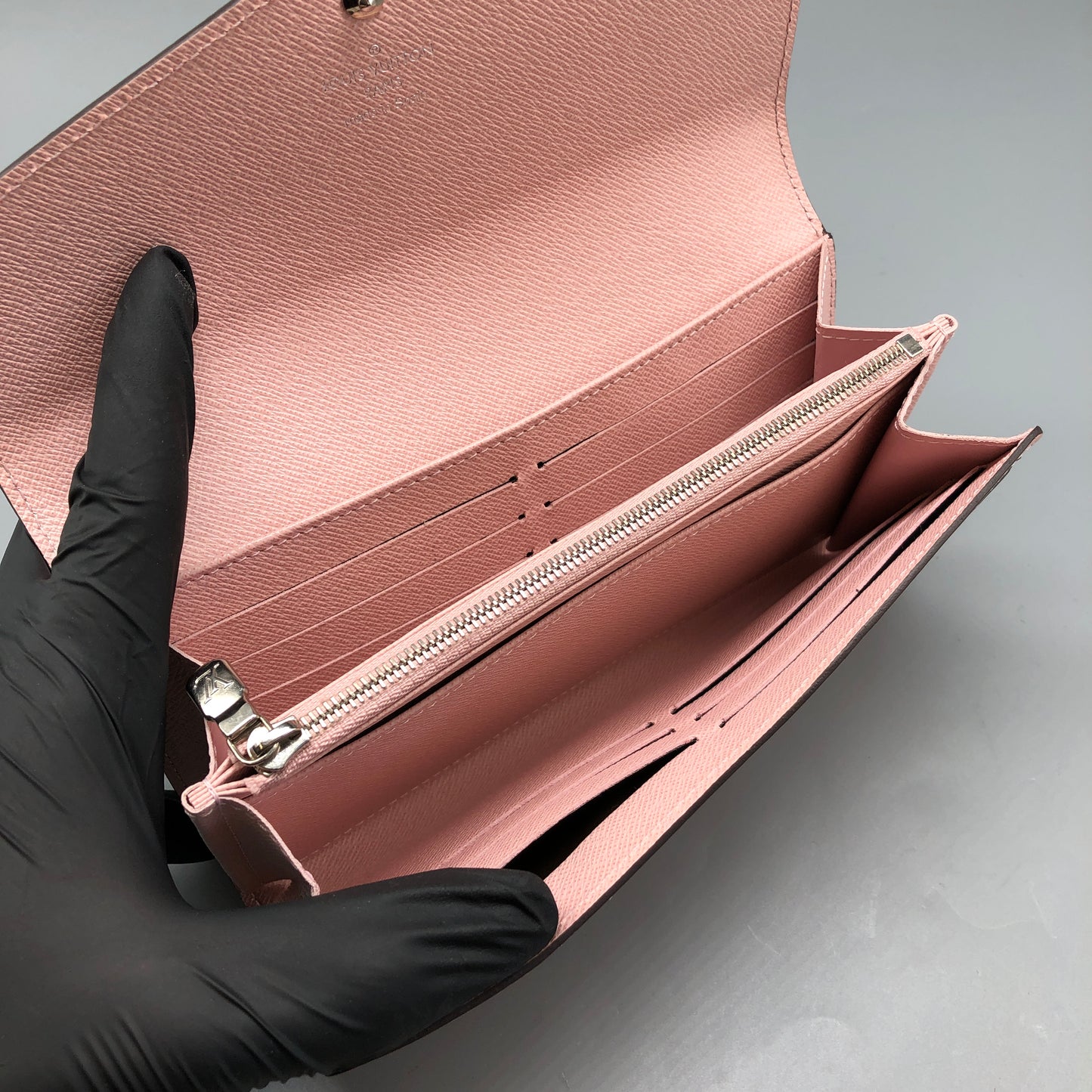 Louis Vuitton Epi Sarah Long Wallet Blush Pink