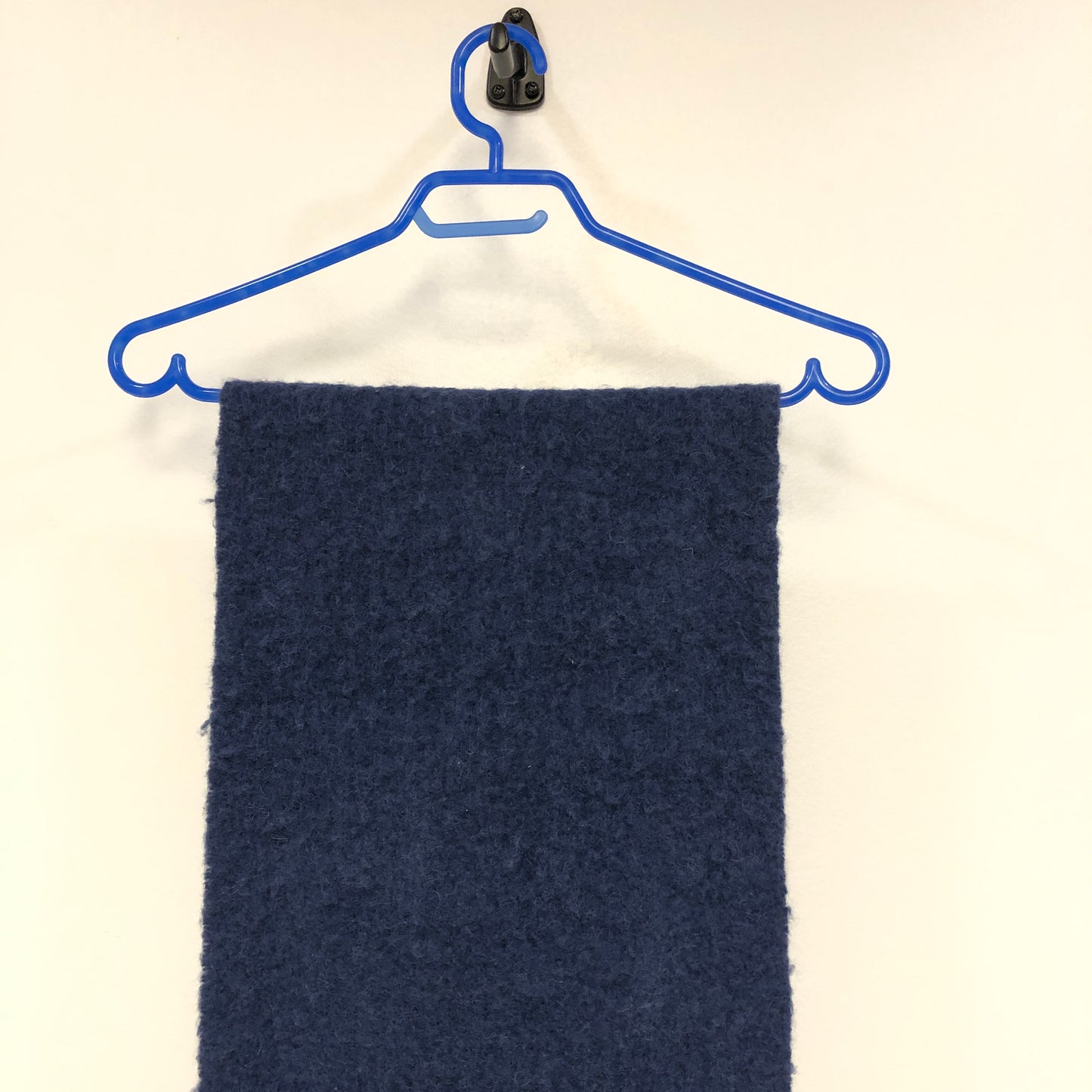 Coach Indigo Wool Fringe Long Scarf 66*12inches