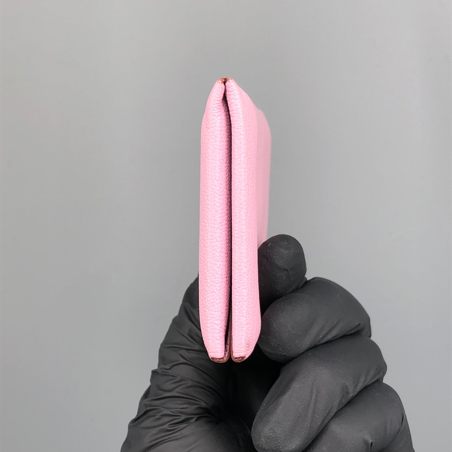 Hermes 2022 Calvi Card Holder Pink