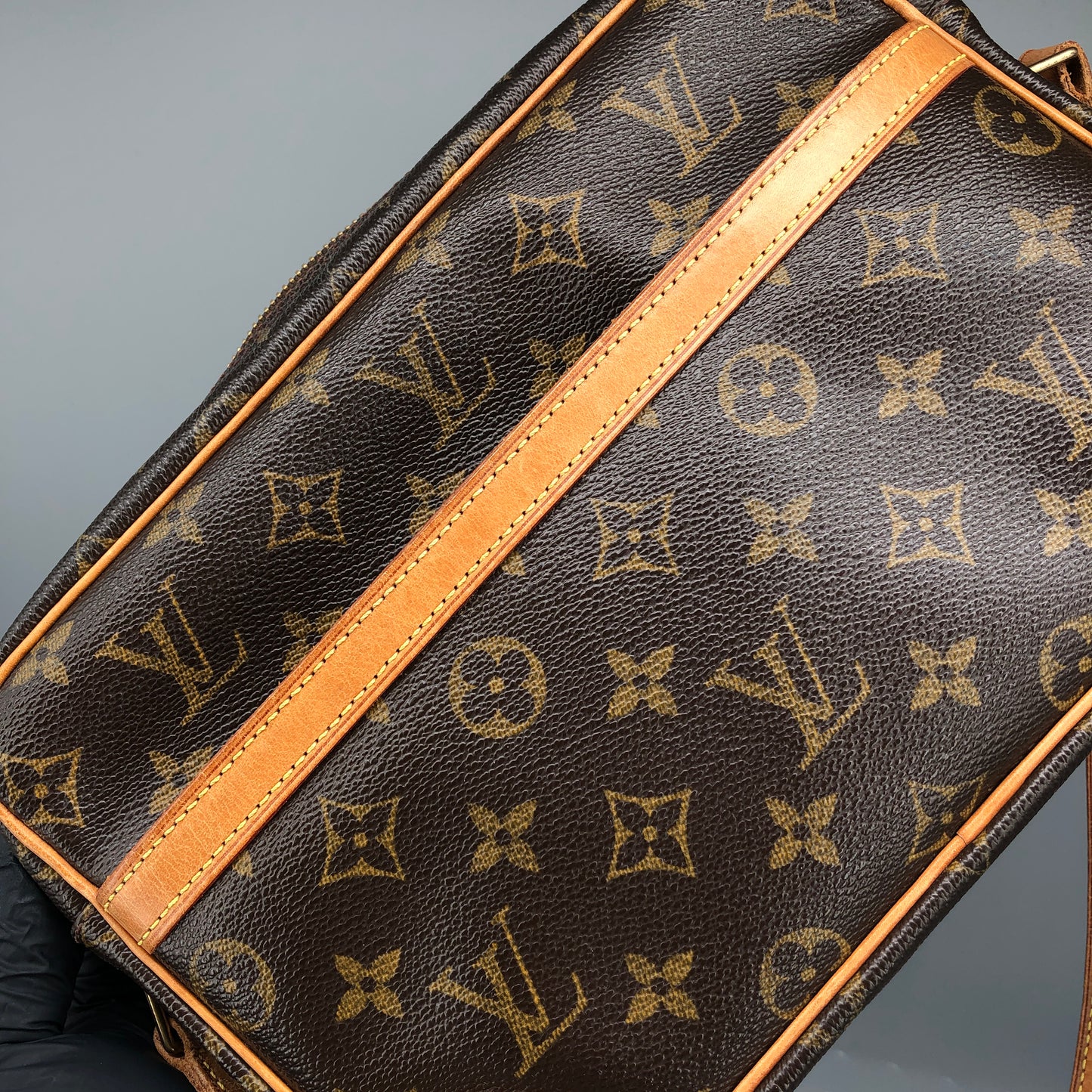 Louis Vuitton Trocadero 27 Monogram Canvas Shoulder Bag Brown