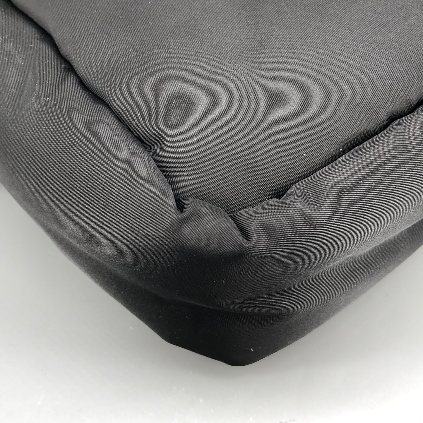 Prada Mini Padded Re-Nylon Tote Bag with Bow Detail Black