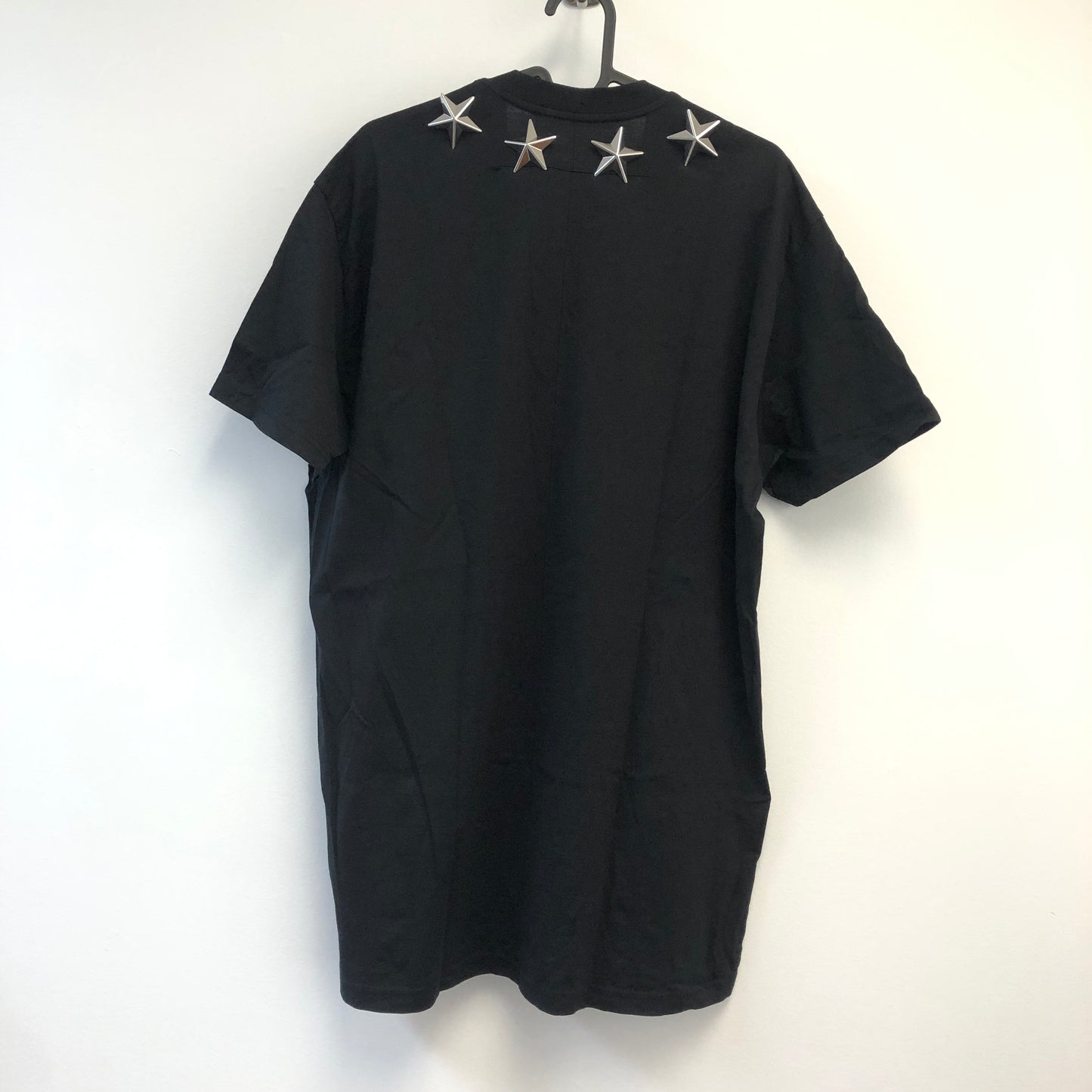 Givenchy Black Rottweiler & Star Print T-Shirt Size XXS