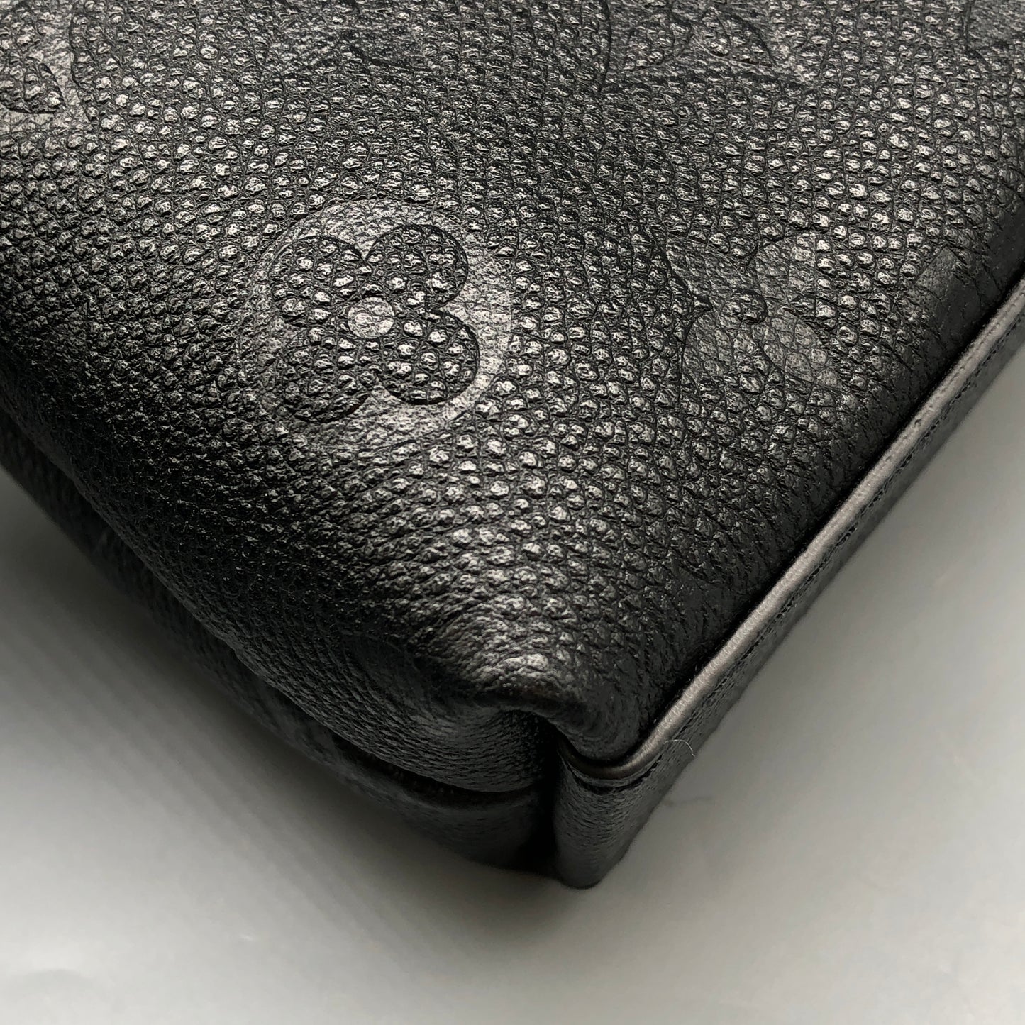 Louis Vuitton Madeleine Nano Monogram Empreinte Shoulder Bag Black