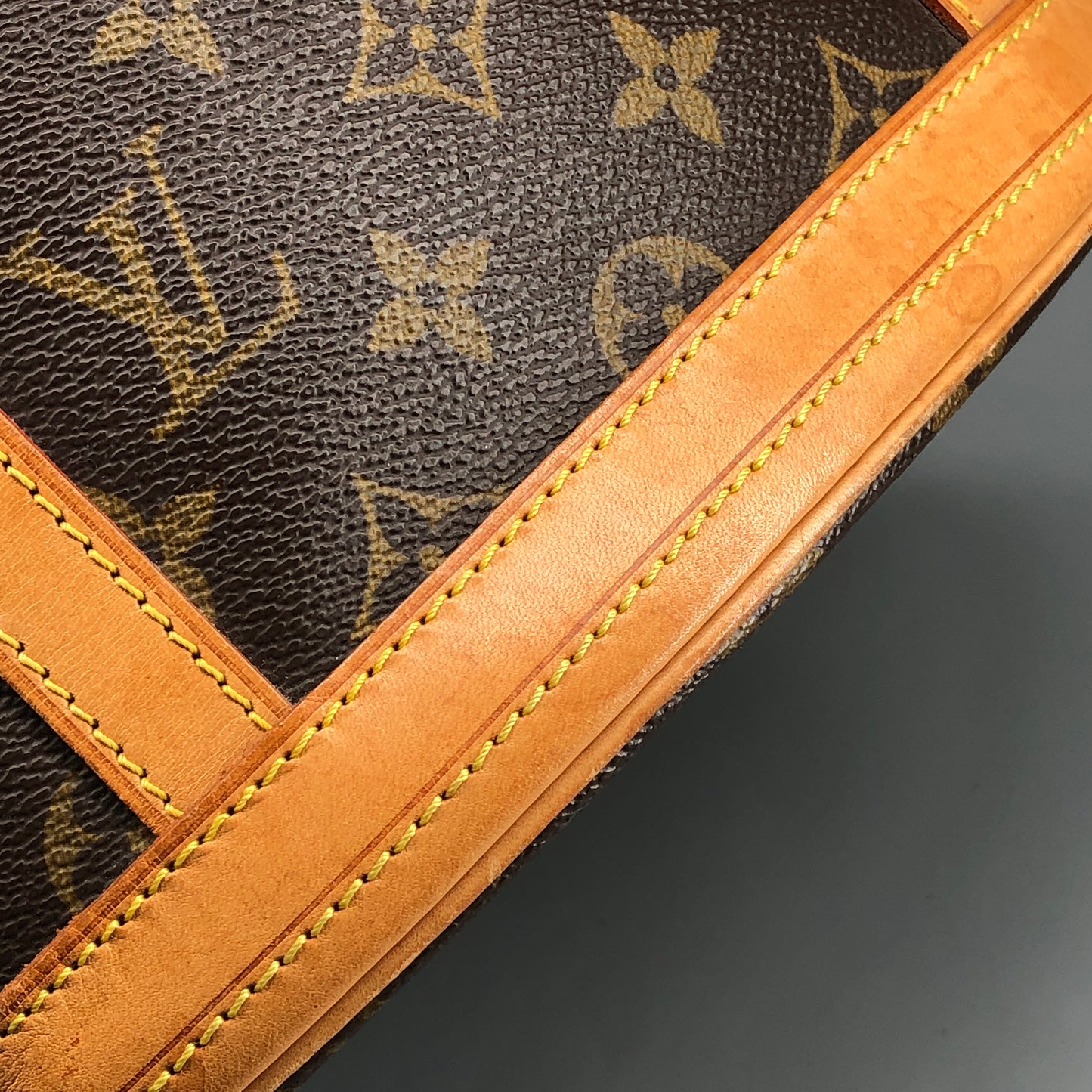 Louis Vuitton Brown Monogram Bucket Bag