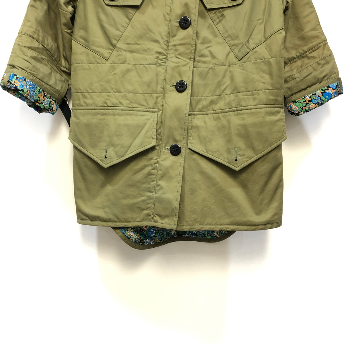 Coach Oliver Green Hooded Parka Jacket Size XS