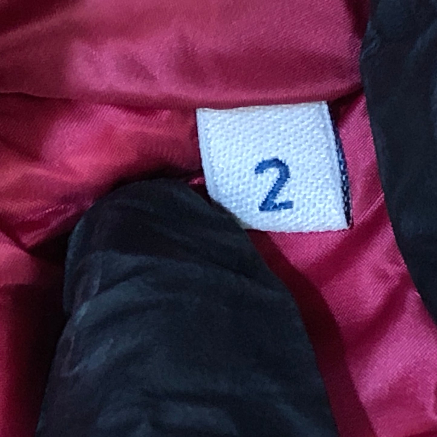 Moncler Fuchsia Stand Collar Quilted Down Gilet Size 2