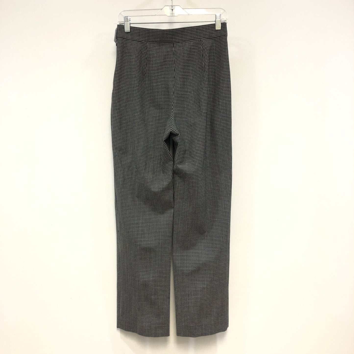 Balenciaga Checkered Tailored Trousers Size 38 White/Black