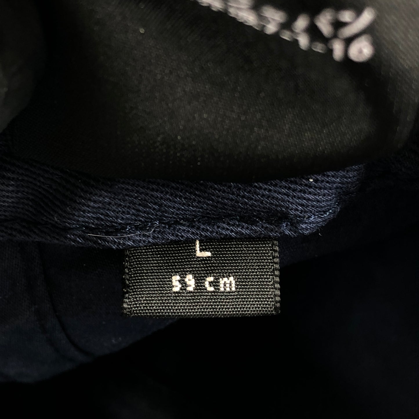 Balenciaga Baseball Cap Size 59cm Purple and Navy