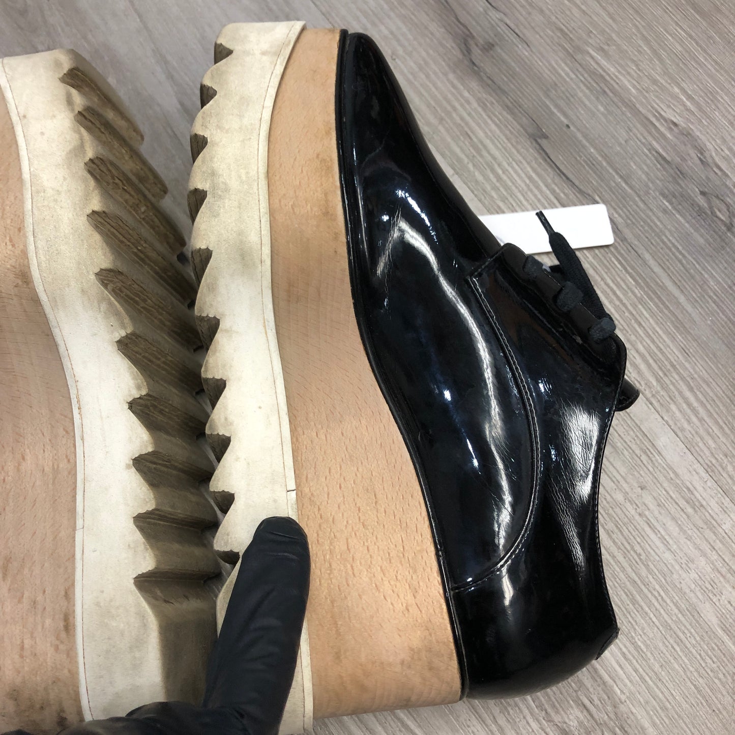 Stella McCartney Women's Elyse Platform Oxford Shoes 36 Black