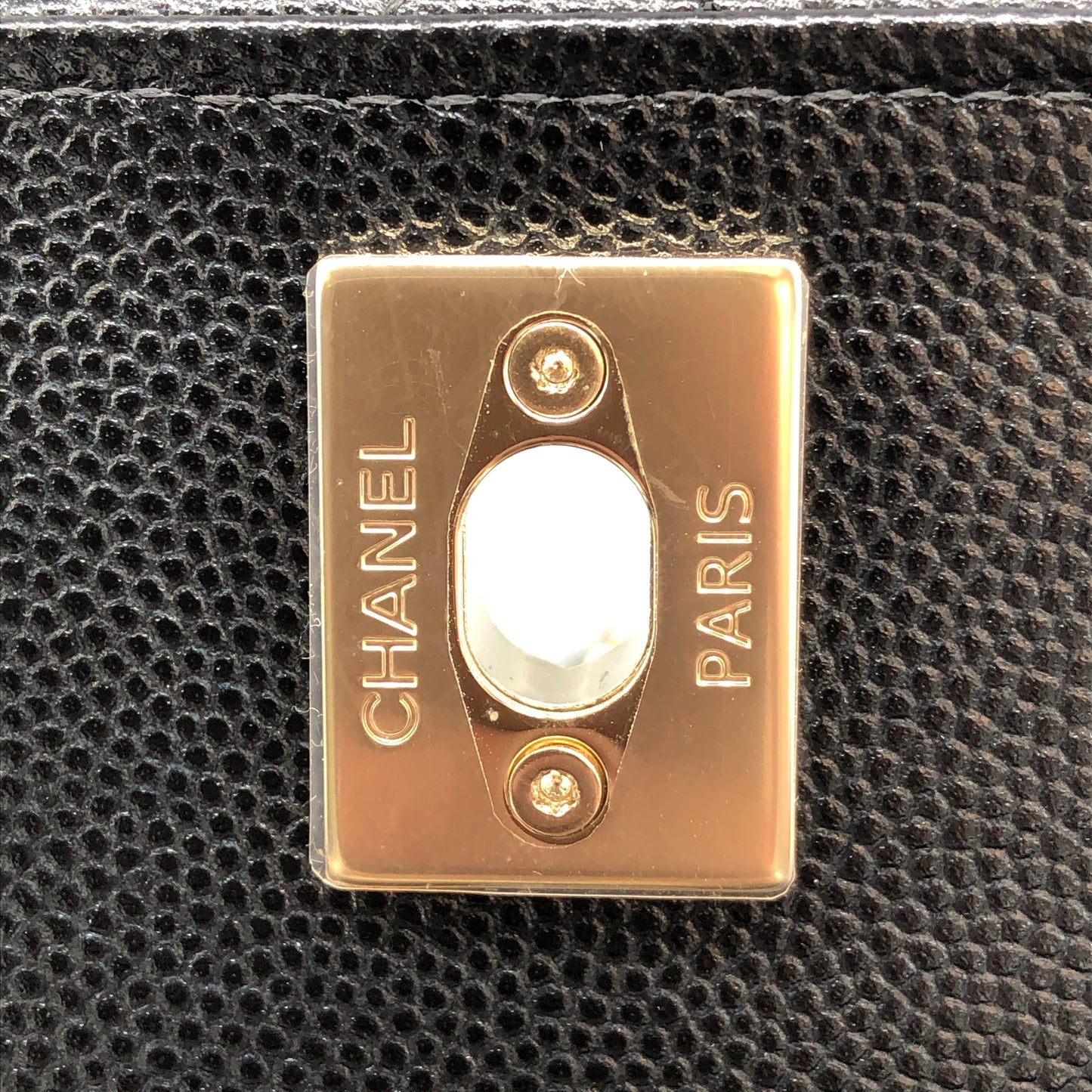 Chanel Black Quilted Mini Top Handle Bag