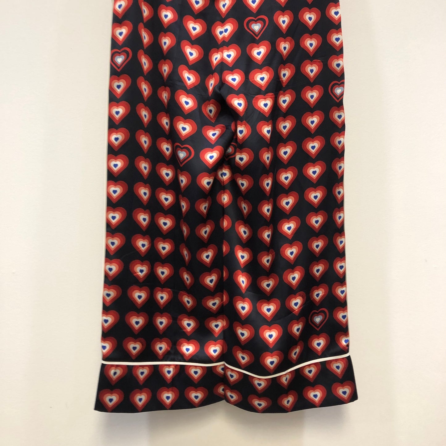 Fendi Heart Print Midi Pencil Pants Size 36