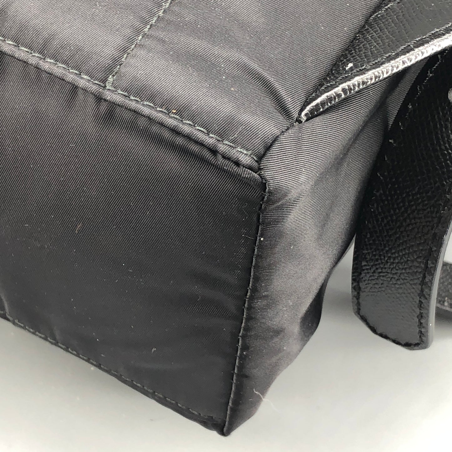 Dolce & Gabbana Gentleman Portrait Print Black Nylon Backpack