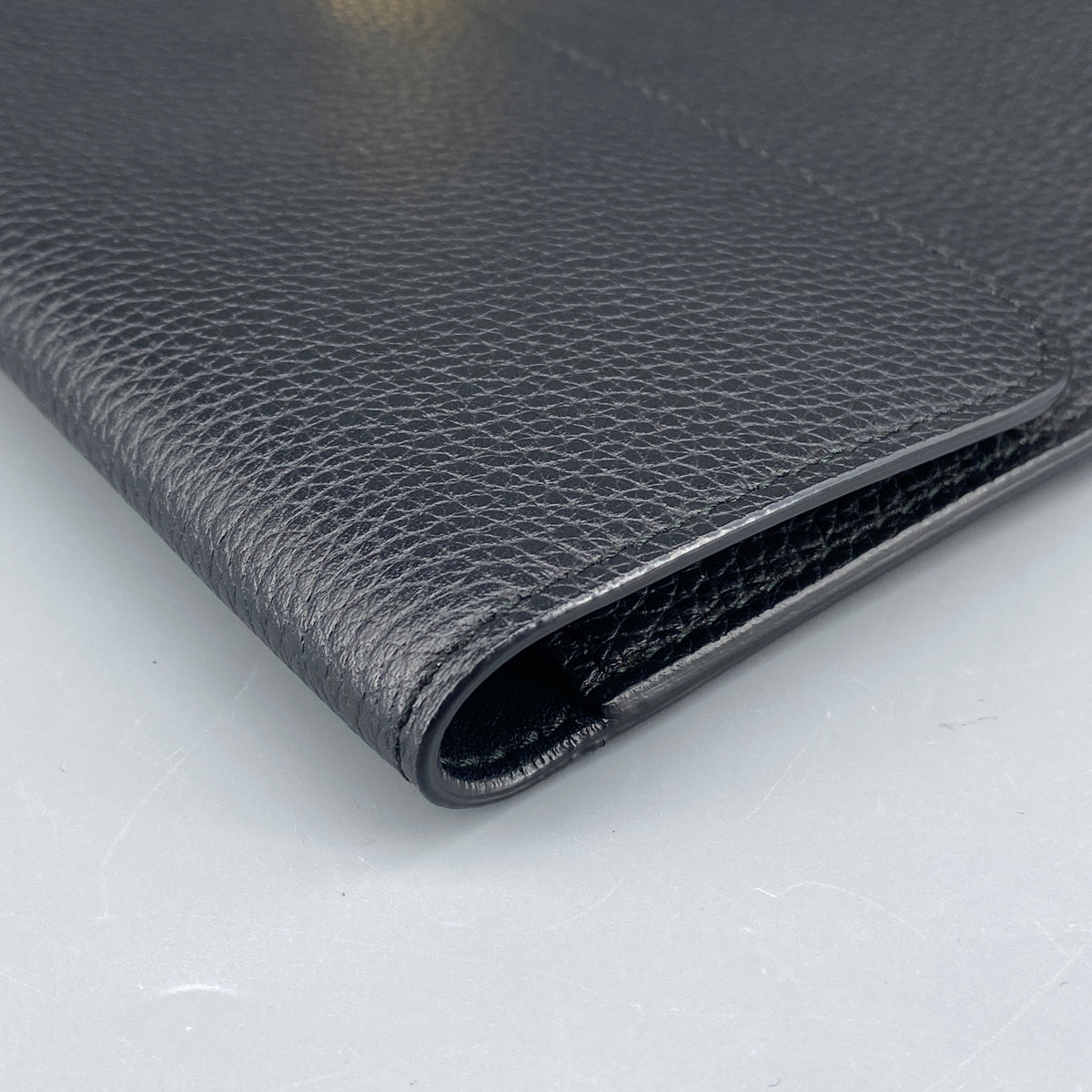 Alexander McQueen Black Leather Clutch Bag