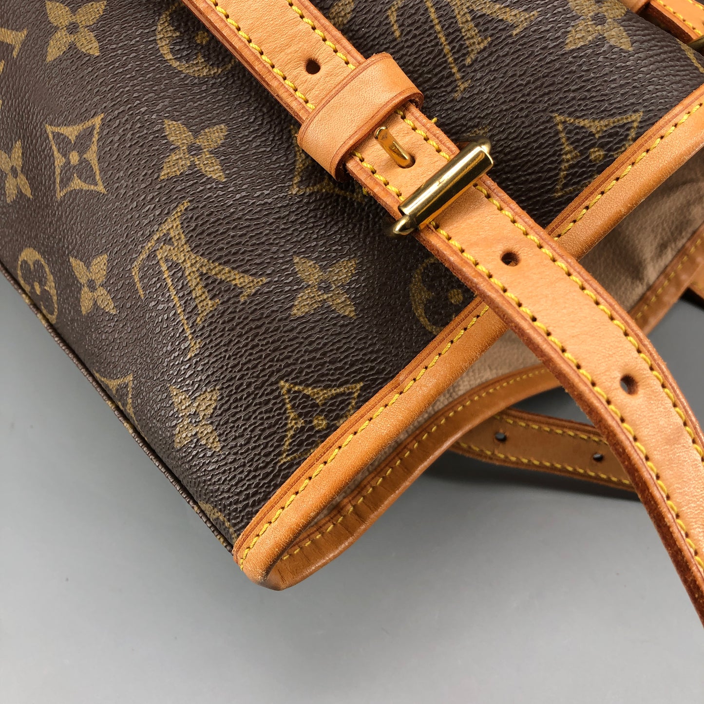 Louis Vuitton Brown Monogram Bucket Bag