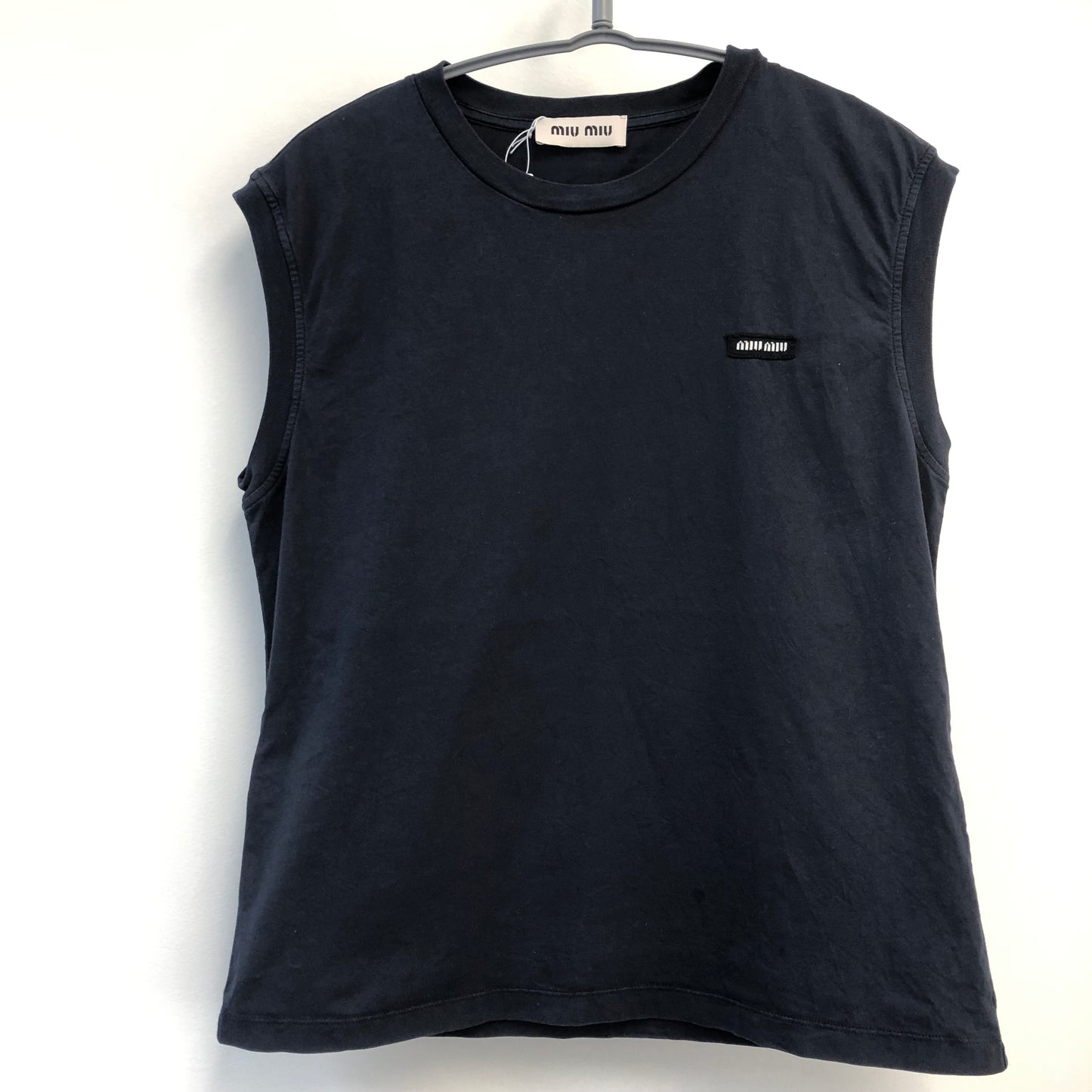 Miu Miu Navy Blue Top Size S